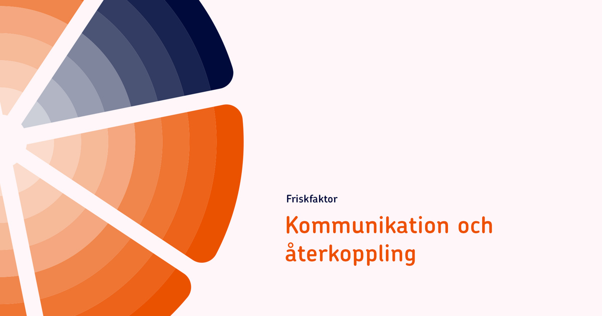 Kommunikation och återkoppling aktivitet – Friskfaktorlabbet